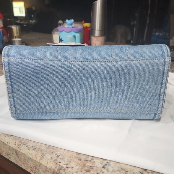 Coach Light Blue Denim Tote - Picture 4 of 13